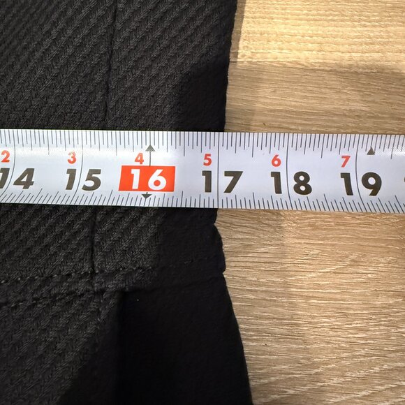 Talbots Ribbed Twill 100% Cotton Black Blazer Jacket Pockets Classic Career 4 - Picture 10 of 12